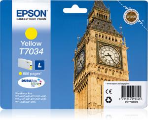 Ink Cartridge - T7034 L - 24ml - Yellow