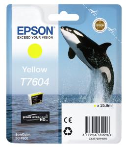 Ink Cartridge - T7604 25.9ml - Yellow