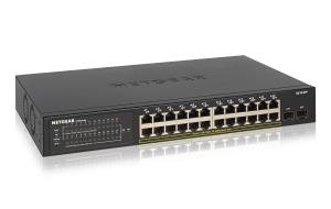 GS324TP 24-Port Gigabit Ethernet PoE+ Smart Switch with 2xSFP Ports