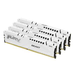128GB Ddr5 5600mt/s Cl40 DIMM (kit Of 4) Fury Beast White Xmp