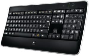 Wireless Illuminated Keyboard K800 - Qwertzu Swiss-Lux