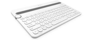 Bluetooth Multi-device Keyboard K480 - White - Qwerty