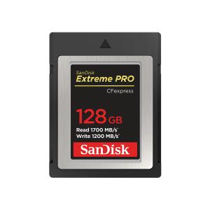 SanDisk CF Express Extreme Pro 128GB, 1700MB/s Read, 1200MB/s Write