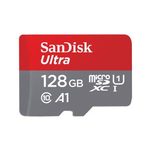 128GB Ultra micro SDXC + SD Adapter (SDSQUNR-128G-GN3MA)