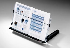Document Holder In-line Fit In Front Of Monitor 18 Clear/blk