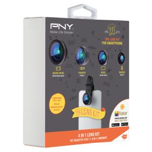 4-in-1 Lens Kit For Smartphone (lns-4n1-02-rb)