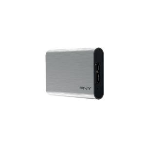 Portable SSD - Elite - 480GB - USB-A 3.1 Gen 1 - Silver