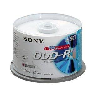DVD-r Media 16x Spindle-bulk 50pcs