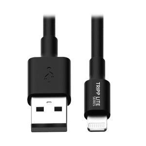 TRIPP LITE USB Sync / Charge Cable with Lightning Connector - Black 6ft (1.8M)