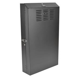 TRIPP LITE SmartRack 6U Low-Profile Vertical-Mount Server-Depth Wall-Mount Rack Enclosure Cabinet