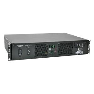 TRIPP LITE PDU TAA-Compliant 7.4kW Single-Phase ATS/Switched 230V Blue Cords 2U Rack-Mount (PDUMH32HVATNET)