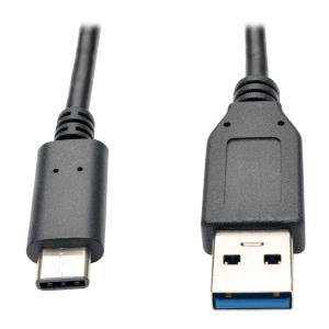 TRIPP LITE USB 3.1 Gen 2 (10 Gbps) Cable USB Type-C (USB-C) to USB-A (M/M) 3 ft 91cm