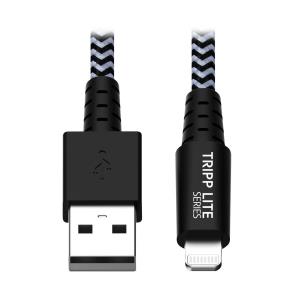 TRIPP LITE Heavy-Duty USB Sync/Charge Cable with Lightning Connector, 6 ft. (1.8 m)