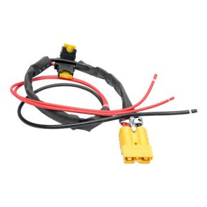 3 FT. BATTERY CABLE 2 20 AMP REPLACEABLE FUSES RING TERMINALS
