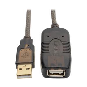 TRIPP LITE USB 2.0 Active Extension Cable (USB-A M/F), 25 ft. (7.6 m)