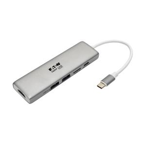 TRIPP LITE Docking Station USB-C - HDMI / Thunderbolt 3 / PD Charging / Micro SD - 60w Power delivery