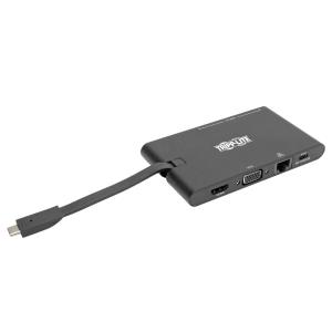 TRIPP LITE Docking Station USB-C - HD15 / HDMI / RJ45 / USB-C / Micro SD, SD / 2x USB 3.0 / USB-C - 100w Power delivery