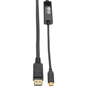 TRIPP LITE USB 3.1 Gen 1 USB-C to DisplayPort 4K Adapter Cable (M/M), Thunderbolt 3 Compatible, 4K @60Hz, - 3m 10 ft