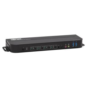 TRIPP LITE KVM Switch 4-Port HDMI/USB - 4K 60 Hz, HDR, HDCP 2.2, IR, USB Sharing