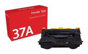 Black Toner Cartridge equivalen HP 37A for LaserJe
