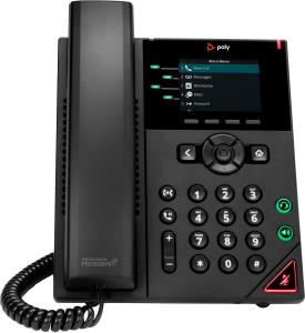 Business Ip Phone VVX 250 4-line With Dual 10/100/1000 Ethernet Ports. Poe Only. ShIPS Without Psu