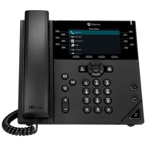 Business Ip Phone VVX 450 12-line With Dual 10/100/1000 Ethernet Ports. Poe Only. ShIPS Without Psu