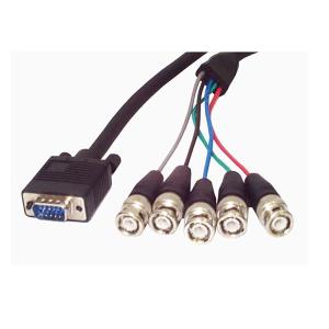 Monitor Cable Coaxial Svga HDDb15-male/ 5bnc-male 2m