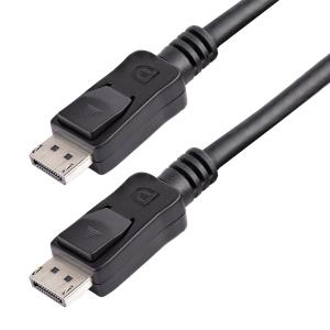 DisplayPort Cable With Latches 3m