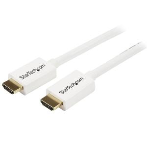 High Speed Hdmi To Hdmi In Wall Cl3 Rated Cable 2m White