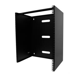 Wall Mount Rack 14u 14in Deep For 19in Wide Patch Panel/switch