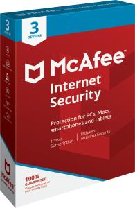 Internet Security - Subscription Licence (1 Year) - 3 Devices