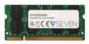 Memory 2GB DDR2 533MHz Cl5 So DIMM Pc2-4200 (v742002gbs)