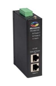 24-port IEEE 802.3af Mananaged Rack Mountable Midspan UK power cord