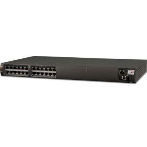 12-Port PoE Midspan, 30 W Per Port , 1 G, AC and DC Input, Managed, UK Power Cord