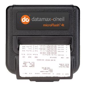 Portable Barcode Printer Microflash 4te Rs232 Bluetooth E-charge