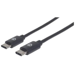 USB 2.0 Cable Type-C Male to Type-C Male 480Mbps 3m Black