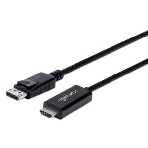 DisplayPort Male To Hdmi Male Cable 3m Black (153218)