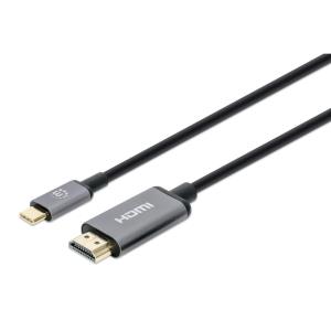 USB-C to HDMI Adapter Cable 4K/60HZ Male/Male 2m Black
