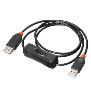 1m Switched USB Power Extension Cable