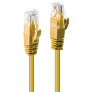 Network Patch Cable - CAT6 - U/utp - Snagless - 30cm - Yellow