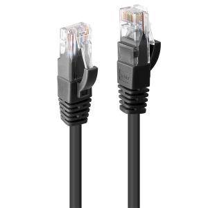 Network Patch Cable - CAT6 - U/utp - Snagless - 30cm - Black