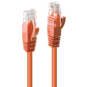 Network Patch Cable - CAT6 - U/utp - Snagless - 30cm - Orange
