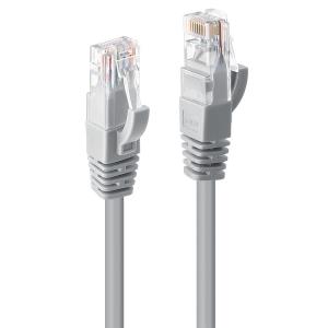 Network Patch Cable - CAT6 - U/utp - Snagless - Gigabit Grey - 30cm