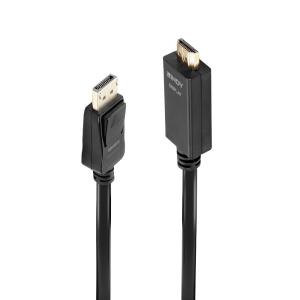 Cable - DisplayPort To Hdmi 10.2g - Black - 5m