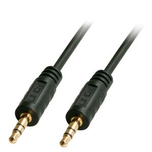 Audio Cable Premium - 3.5mm Stereo Jack To 3.5mm Stereo Jack - 5m - Black