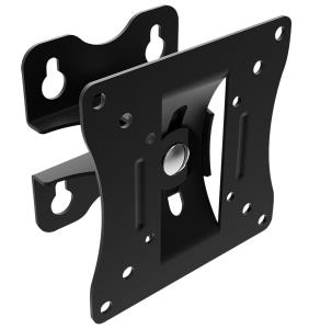 Led And LCD Tv Low Cost Adjustable Wall Mount Bracket For Up To 15kg / 19in Screens Black
