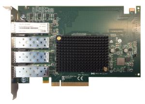 ThinkSystem Emulex OCe14104B-NX - Network adapter - Pci-e 3.0 - 10 Gigabit SFP+ x 4