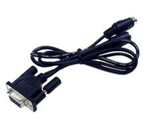 Straight Rs232 Black Cable 2.9m