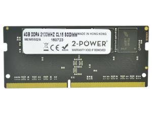Memory 4GB DDR4 SO-DIMM 260-pin 2133MHz / PC4-17000 CL15 1.2V unbuffered non-ECC (MEM5502A)
