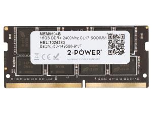 Memory 16GB DDR4 2400MHz CL17 SODIMM (MEM5504B)